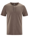 T-SHIRT SENZA COLLO CANAPA E COTONE BIO