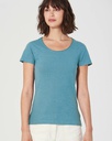 T-shirt in canapa e cotone biologico