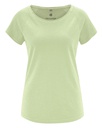 T-shirt raglan in canapa e cotone biologico