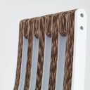PREZZO SU RICHIESTA - Twist Chair - sedia in cartone e legno laccato
