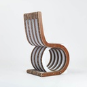 PREZZO SU RICHIESTA - Twist Chair - sedia in cartone e legno