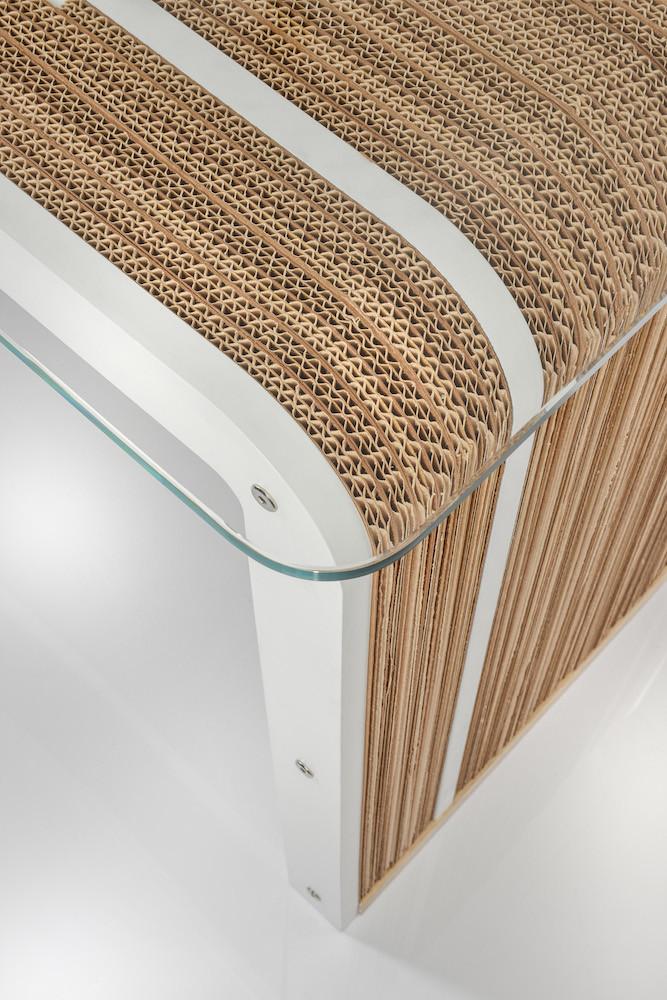 PREZZO SU RICHIESTA - Tavolo Scrivania In Cartone More Plus Desk