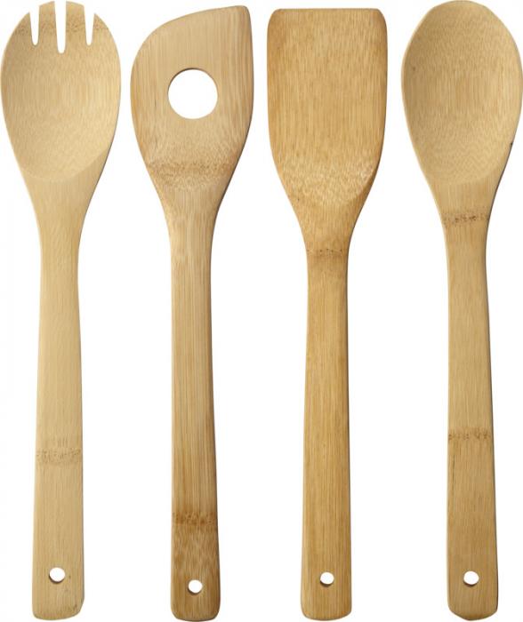 Set Utensili cucina - Bamboo