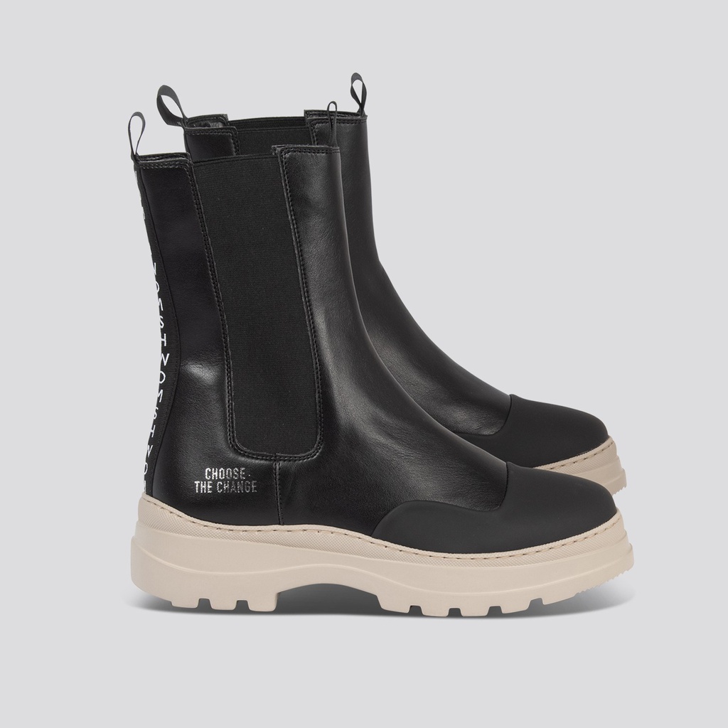 VEGAN JUMP BLACK COTTON / DONNA
