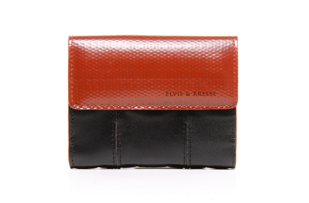FOLDING PURSE - BLACK | RED