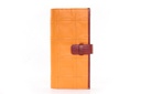 TRAVEL WALLET FIRE & HIDE | ORANGE