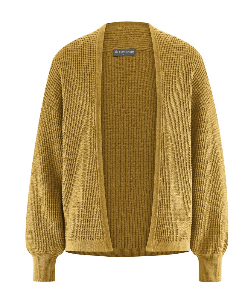 Cardigan in maglia lavorata