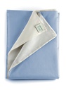 Sacco Copripiumino Double Naturale/Cielo - Cotone Biologico Certificato GOTS