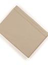 Lenzuola Piano Nocciola - Cotone Biologico Certificato GOTS