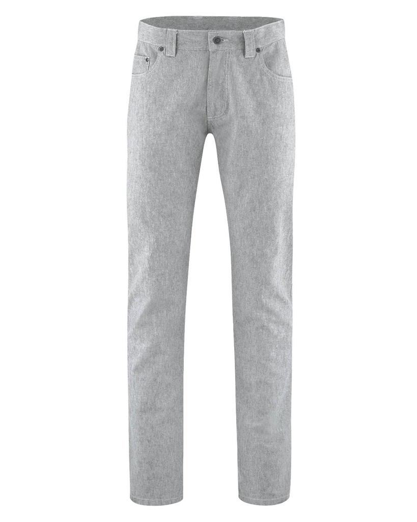 Pantalone canapa e cotone riciclati
