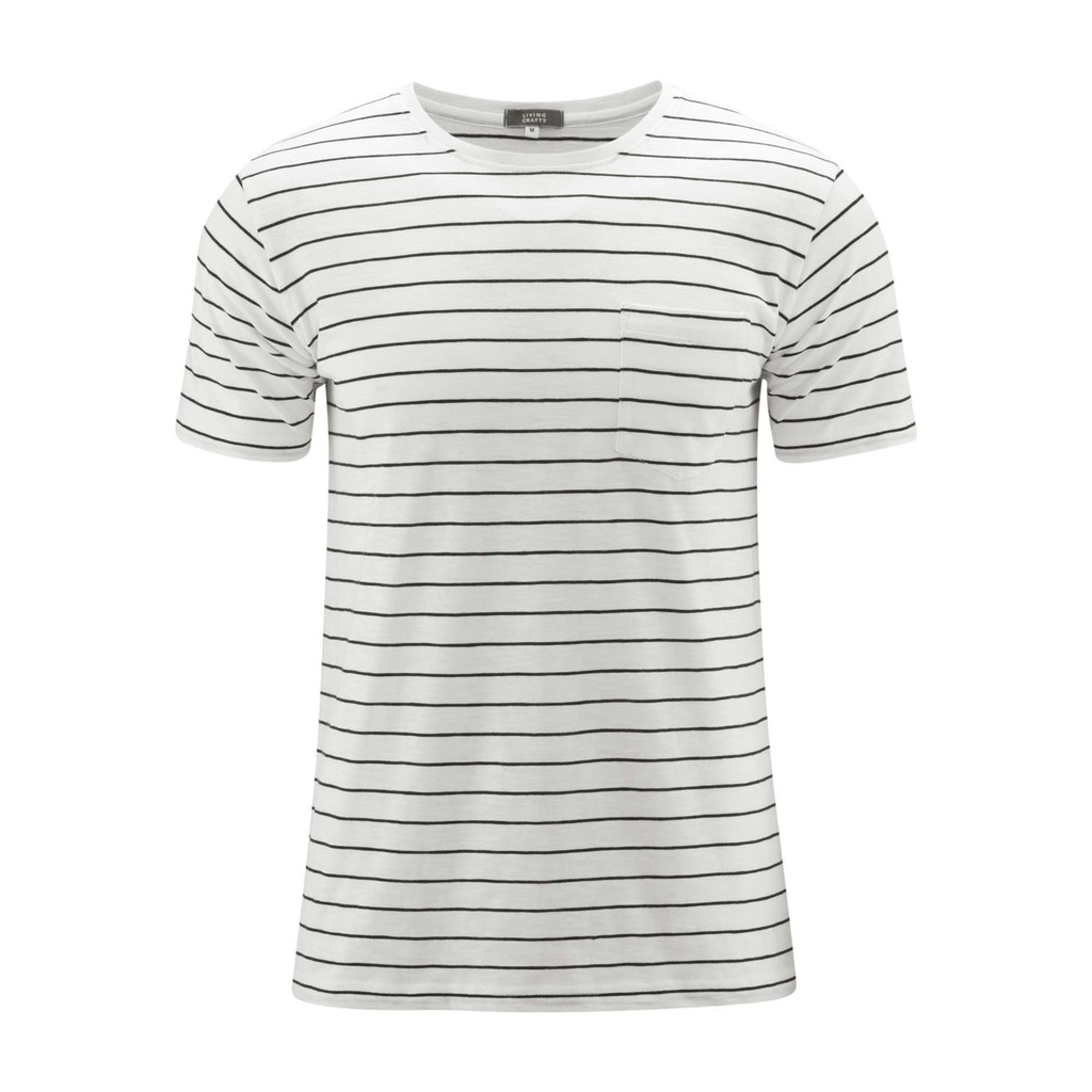 T-shirt righe cotone bio