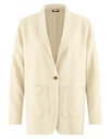 Blazer oversize in canapa e cotone biologico