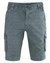 Cargo shorts in canapa e cotone organico